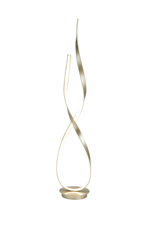 Vienna LED 55" Tall Floor Lamp // Sandy Gold
