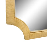 Rattan Framed Wall Decor Mirror, Natural