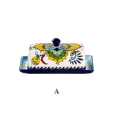 Ceramic Butter Dish With Lid Cheese Keeper