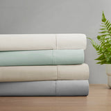 100% Organic Cotton 18" Deep Pocket Sheet Set, Taupe