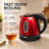 1.2L Stainless Steel Electric Kettle 1500W