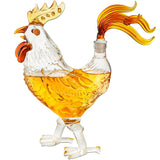 Cock - Chicken Decanter 500ml Whiskey and Wine Decanter