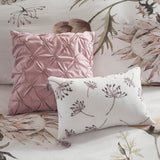 Shabby Chic Floral Comforter/Duvet Cover Set, Blush