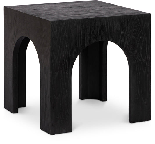 Arch End Table - Stylish Art Deco Design for Modern Living Rooms, Durable Solid Wood Construction