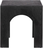 Arch End Table - Stylish Art Deco Design for Modern Living Rooms, Durable Solid Wood Construction