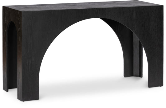 Arch Console Table - Stylish Art Deco Design for Living Rooms, Durable Solid Wood, Modern Elegance