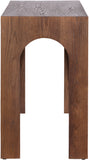 Arch Console Table - Stylish Art Deco Design for Living Rooms, Durable Solid Wood, Modern Elegance