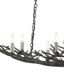 Rainforest Small Bronze Chandelier
