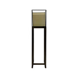 Augustus Smoke Glass Pedestal - Small