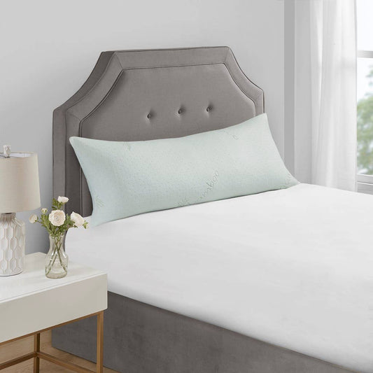 Memory Foam Long Body Pillow with Bamboo Cover