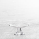 Jupiter Clear Mini Cake and Cupcake Stand 8.5"