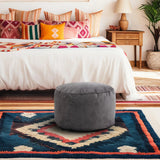 Short Pouf Pana Charcoal