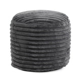 Pouf Tall Shar Pei Charcoal