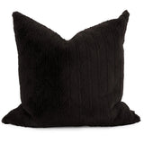 24 x 24 Angora Ebony Pillow - Down Insert