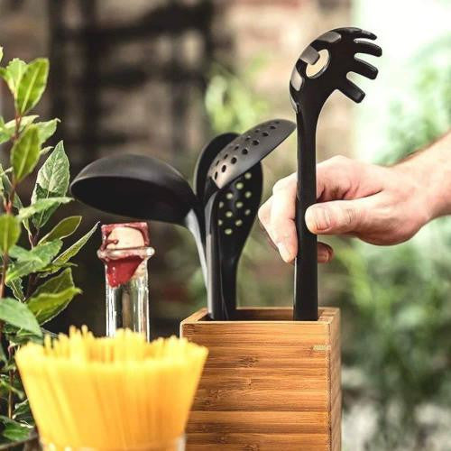 BALLARINI Nero Silicone Soup Ladle
