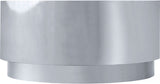 Jazzy Stainless Steel Drum Coffee Table - Elegant Contemporary Design for Modern Living Spaces