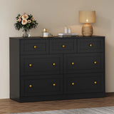 7 Drawer Dresser, 47'' Wide Modern Chest of Drawers