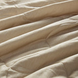 Jersey Knit Cool Touch Down Alternative Throw, Tan