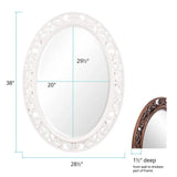 Suzanne Mirror - Glossy White
