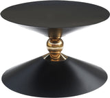 Malia Sculptural Iron Coffee Table - Contemporary Artistry for a Stunning Living Room Display