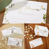 Woodland Baby Shower Invitation & Thank You Card Bundle