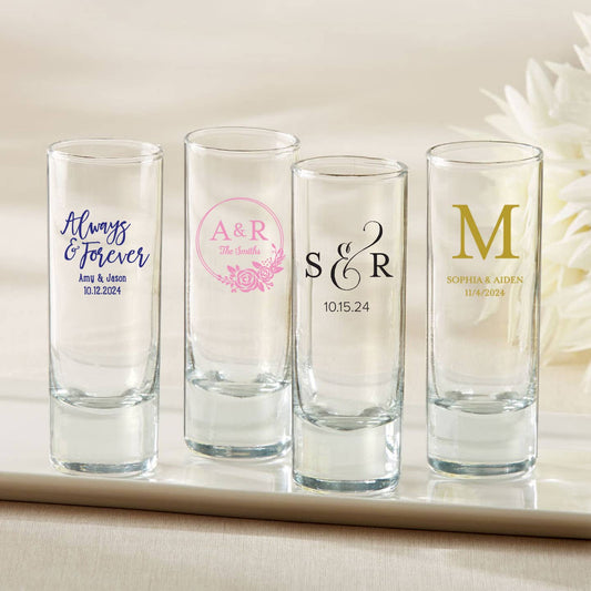 Personalized Tall Shot Glass
