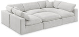 Comfy - 6 Piece Velvet Sectional