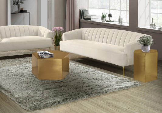 Hexagon Modular Coffee Table - Stylish Iron Design for Modern Spaces, Perfect for Entertaining & Decor