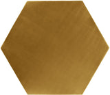 Hexagon Modular Iron End Table – Stylish Contemporary Design for Modern Living Spaces and Events