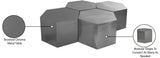 Hexagon Modular Coffee Table - Stylish Iron Design for Modern Spaces, Perfect for Entertaining & Decor