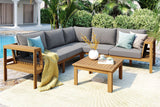 DAXOR 4 Pieces Outdoor Sofa