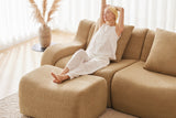 ROMA 148" 4-Seater Sofa with 2 Ottomans