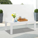 Aluminum Outdoor Furniture Patio Coffee Table