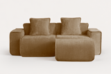 HARRISON 78" Loveseat with 1 Ottoman