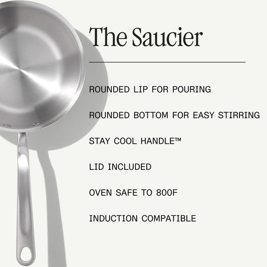 MADE IN Stainless Saucier Set