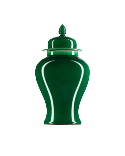 Imperial Green Medium Temple Jar