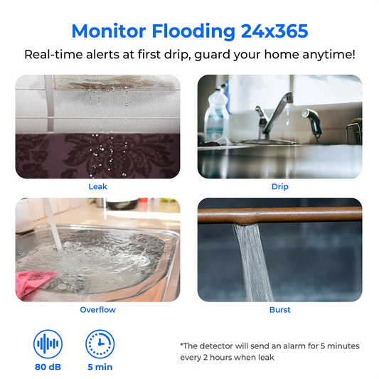 Water Assist Water Leak Sensor for Home, adapted for WHM&WHMR