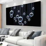 Modern Abstract Bubbles Wall Art