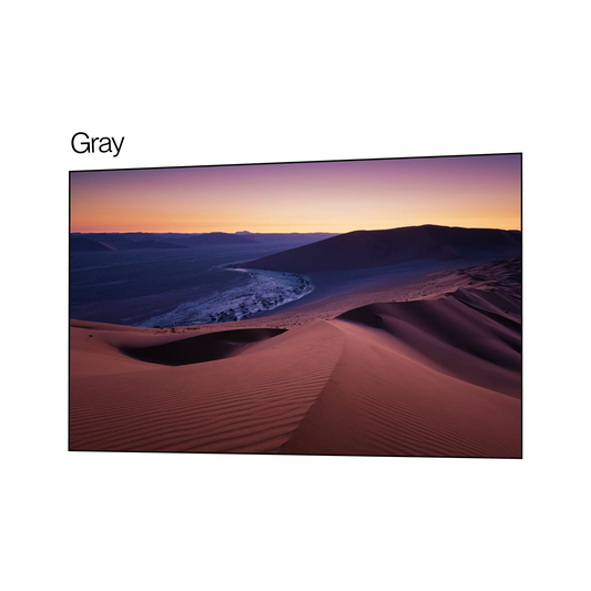 100''-200'' CineContrast Fixed Frame Soft Gray Screen