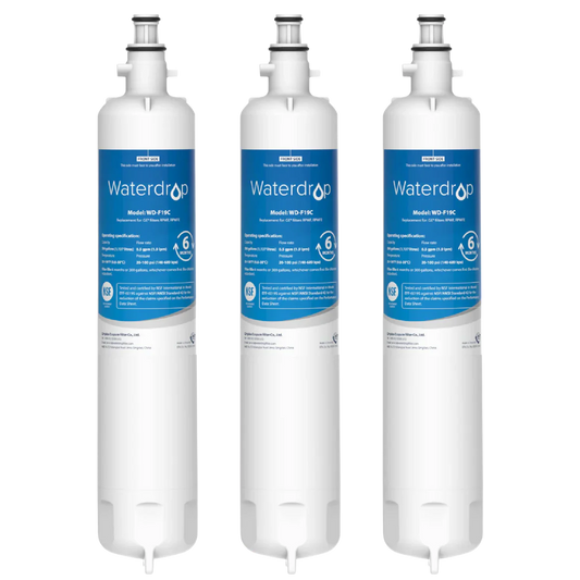 Waterdrop (Built-in CHIP) Replacement for GE® RPWFE Refrigerator Water Filter, NSF 42 & 372 Certified