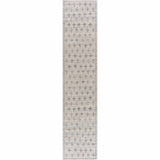 Tigris Swiss Cross Ivory&Gray Area Rug - Clearance