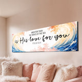 Mightier Than the Waves of the Sea Psalm 93:4 Faith Sign III