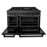 ZLINE 48" Bundled Stainless DualRange RangeHood Dishwasher 3KP-RABRH48-DW