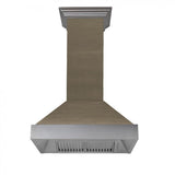 ZLINE 36" Wooden Wall Range Hood, CFM Motor, 365YY-36