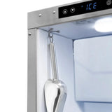 ZLINE 15" Touchstone Clear Cube Ice Maker Drain Pump Panel Ready Door ICCDP-15