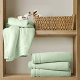 400GSM Plush Terry Quick Dry 100% Cotton Towel Set, Seafoam