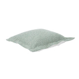 Patio Scroll Puff Ottoman Cover & Cushion- Alicante Breeze