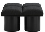 Pavilion - 4 Piece Modular Bench With Black Base