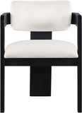 Sacha - Velvet Dining Chair With Black Base (Set of 2)