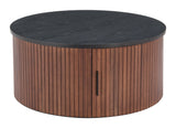 Nejaus Coffee Table Black & Walnut